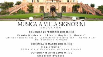 locandina musica a villa Signorini