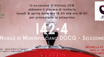 Metinella - Invito Vinitaly 2018