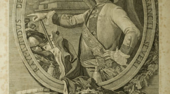 Ritratto Raimondo di Sangro_Incisione con ritratto di Raimondo di Sangro_Carlo Amalfi e Ferdinando Vacca, 1747-50 ca._Foto di Massimo Velo